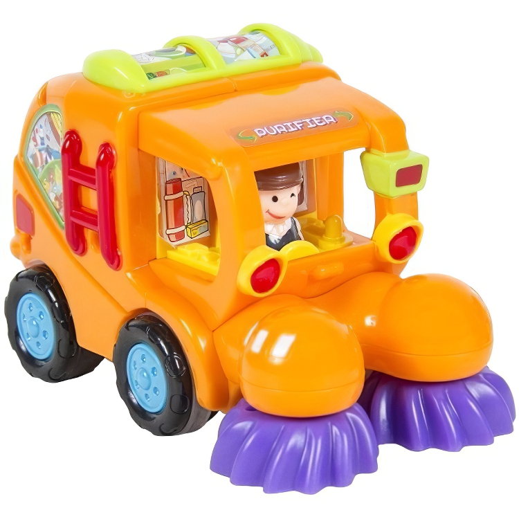 Спецтехніка Інерційна Limo Toy 386 Abc, 12См Збиральна Машина - фото 1