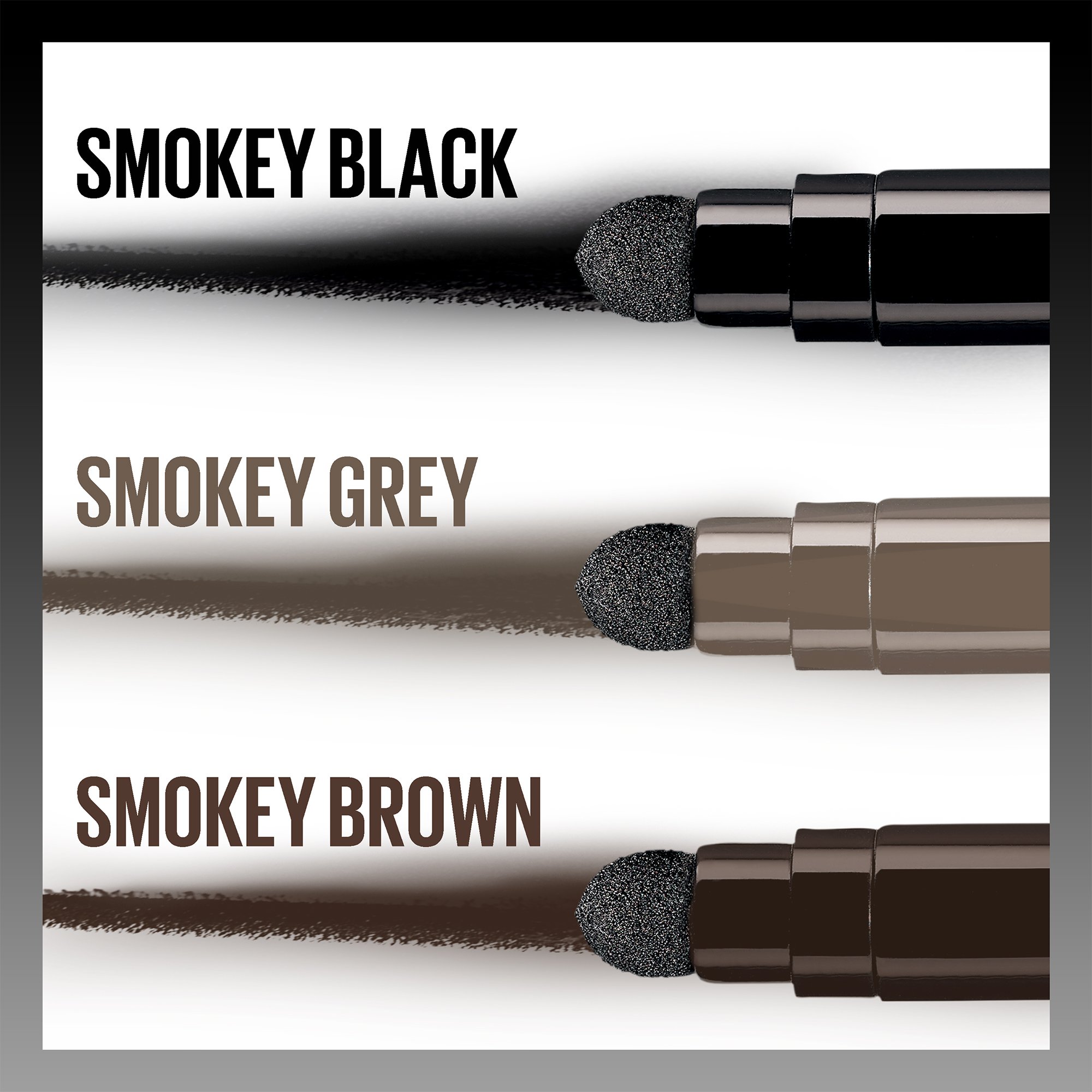 Автоматический стойкий гелевый карандаш для век Maybelline New York Tattoo Smokey Liner тон 010 черный 1 г (B3367900) - фото 6