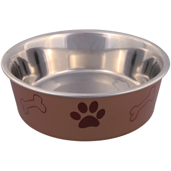 Миска для собак Trixie металева з пластиковим покриттям, 0,45 л / 14 см, в асортименті (25242) - фото 3
