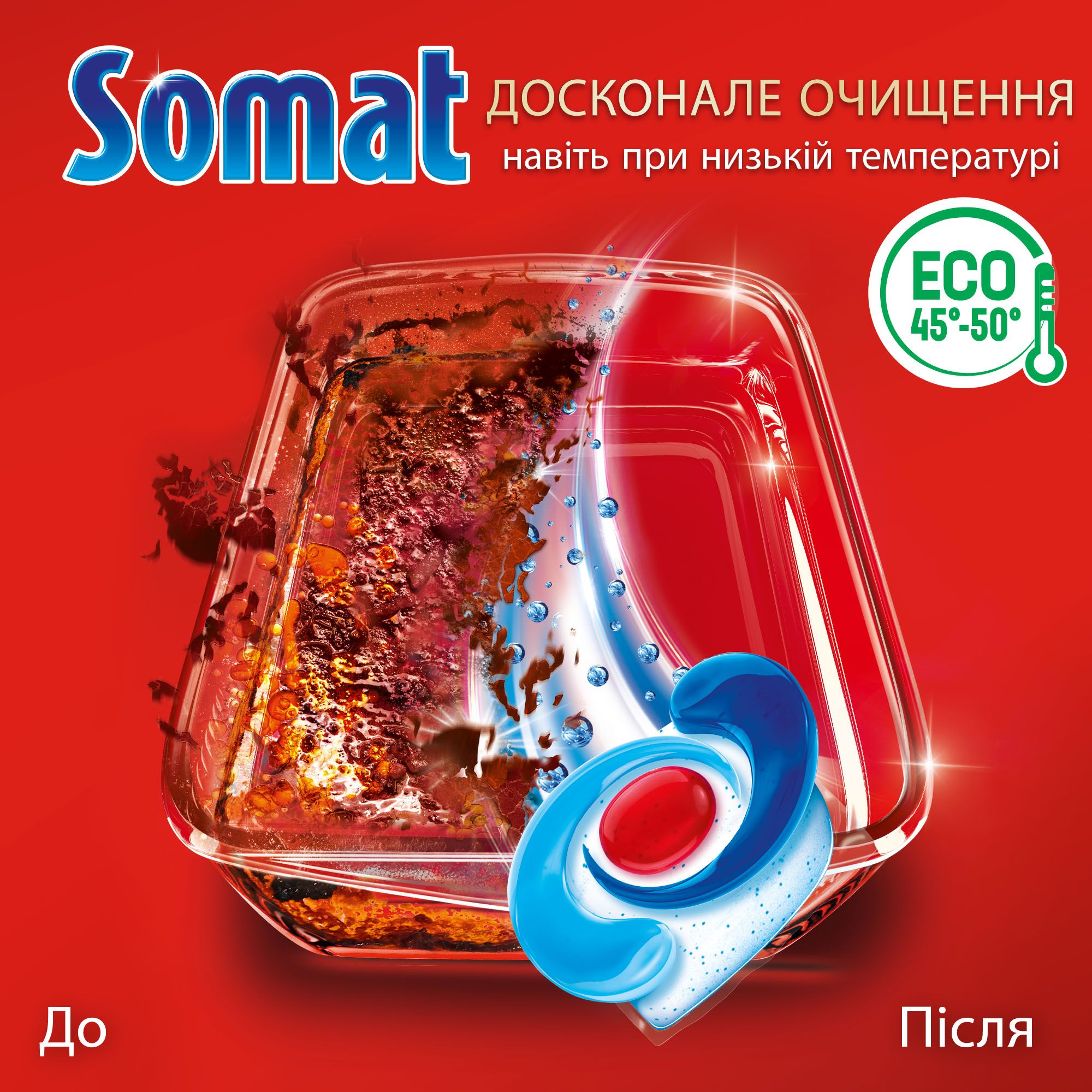 Капсули для посудомийної машини Somat Exellence Duo 4 в 1, 60 + 60 шт. - фото 3