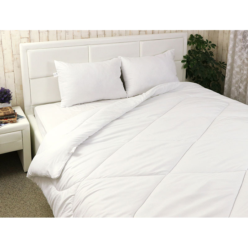 Ковдра з подушкою Руно, силіконові, 172х205 см, 50х70 см, біла (172.52СЛБ_Білий) - фото 3