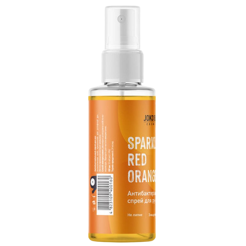 Антисептик спрей для дезінфекції рук Joko Blend Sparkling Red Orange, 35 мл - фото 2