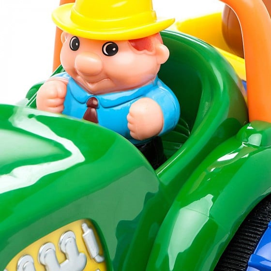 Іграшка на колесах Kiddieland Трактор фермера, укр. мова (024753) - фото 8