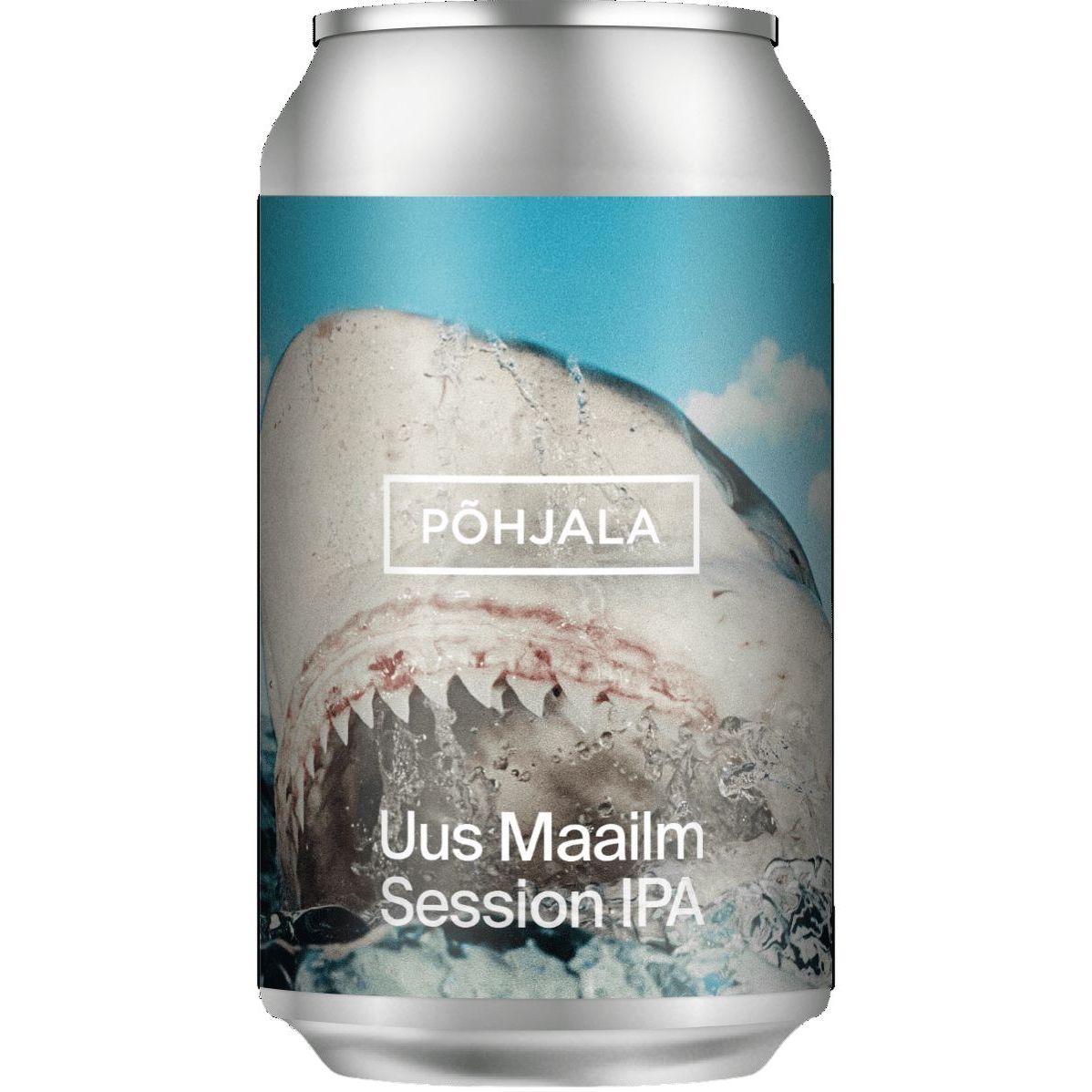 Пиво Pohjala Uus Maailm светлое 4.7% 0.33 л ж/б - фото 1