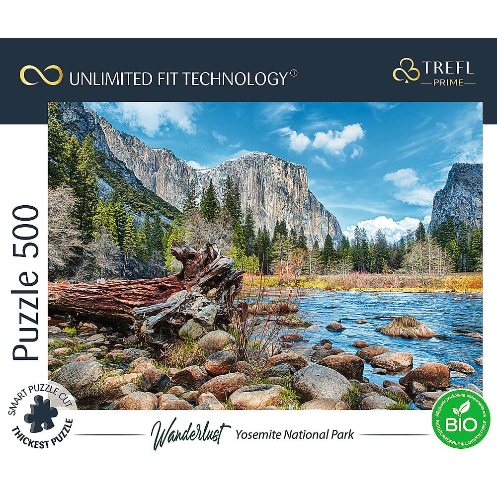 Пазлы Trefl Безграничная коллекция Национальный парк Йосемиту 500 элементов - фото 3