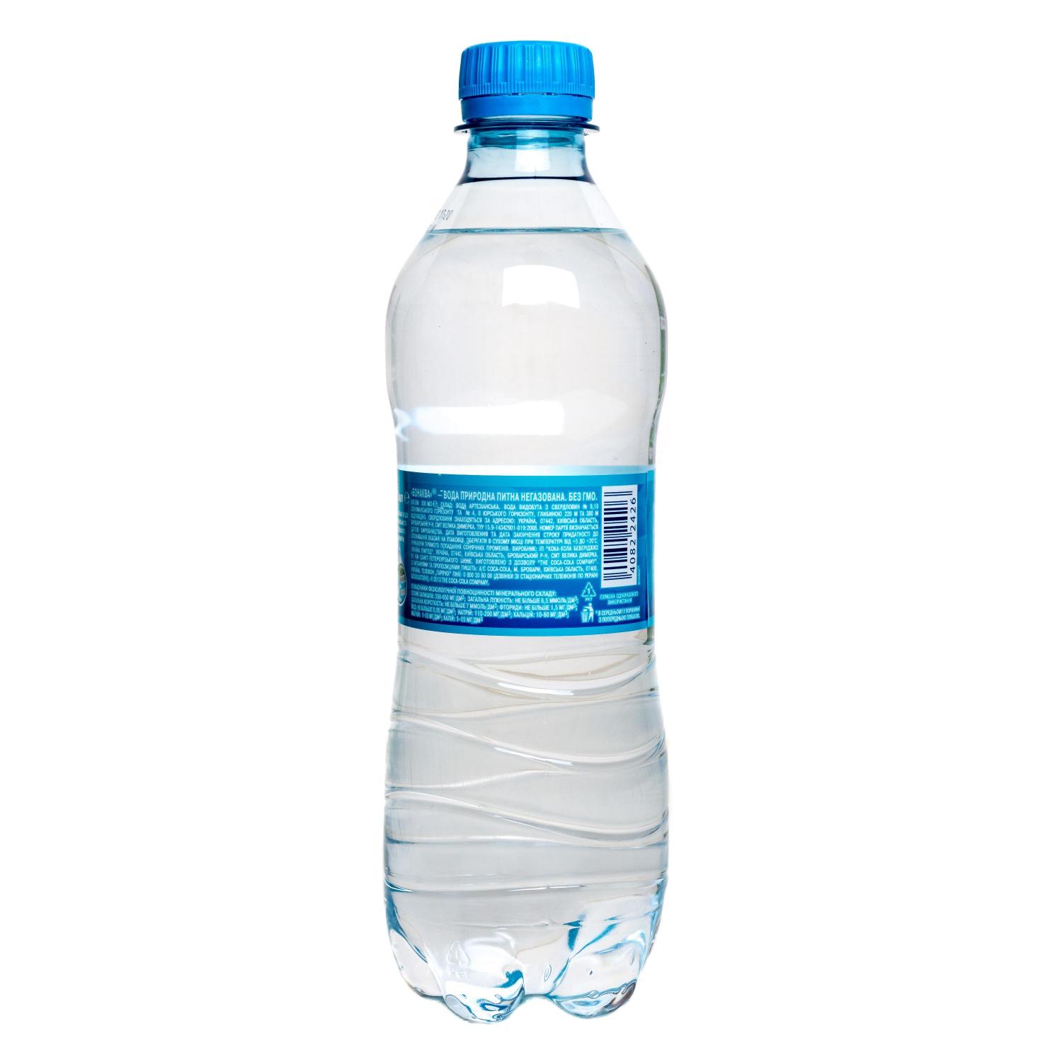 Вода питьевая BonAqua негазированная 0.5 л - фото 2