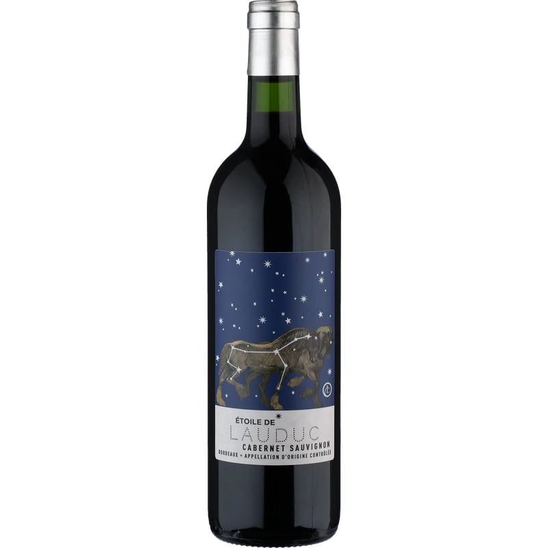 Вино Premium Vins Sourcing Etoile de Lauduc Cabernet Sauvignon, красное, сухое, 14%, 0,75 л - фото 1