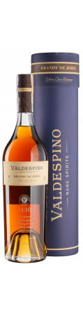 Бренди Valdespino Brandy de Jerez Solera Gran Reserva, 42,5%, 0,7 в тубусе - фото 1