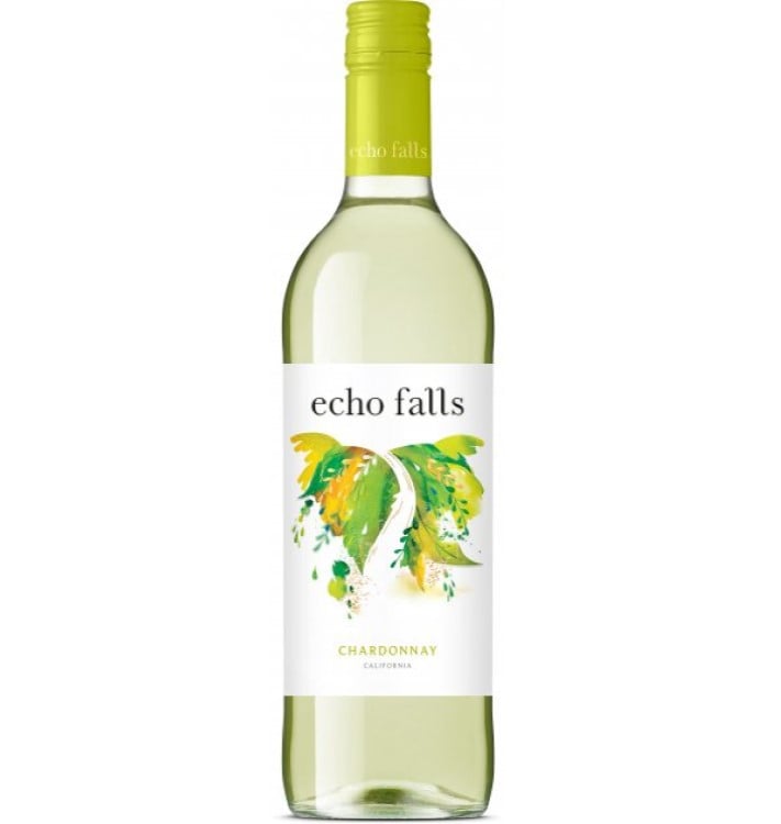 Вино Echo Falls Chardonnay, белое, сухое, 12,5%, 0,75 л - фото 1