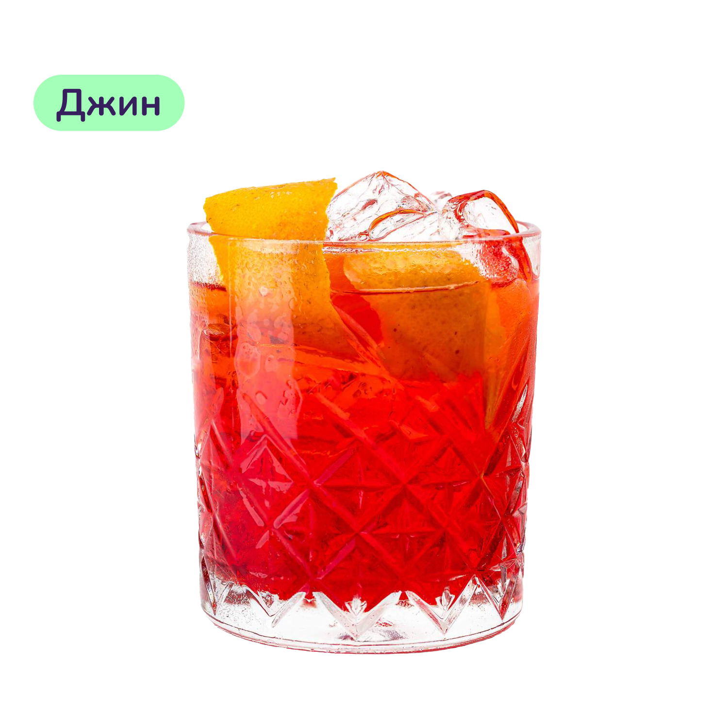 Коктейль Negroni (набор ингредиентов) х33 на основе Martini - фото 3