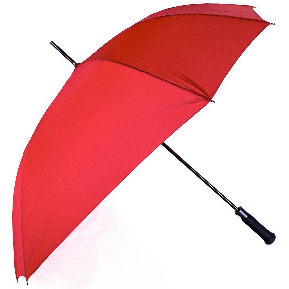 Женский зонт-трость полуавтомат Fare 106 см красный - фото 1