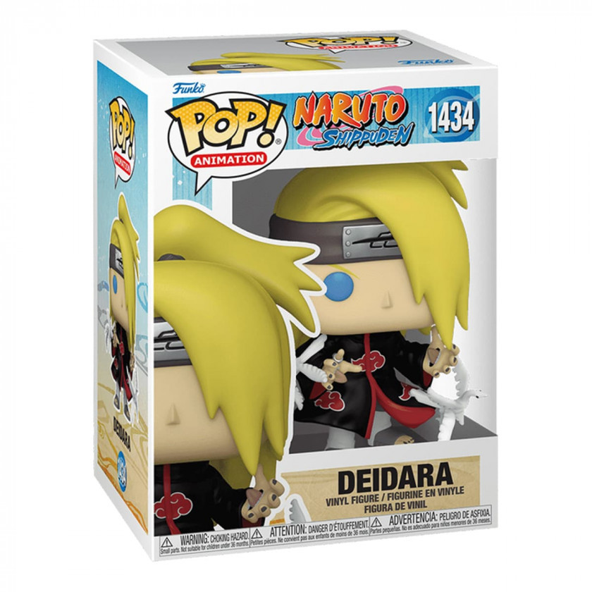 Фигурка Funko Pop Фанко Поп Фанко Поп Naruto Shippuden Deidara Наруто Шиппуден Дейдара 10 см NS D 1434 - фото 3