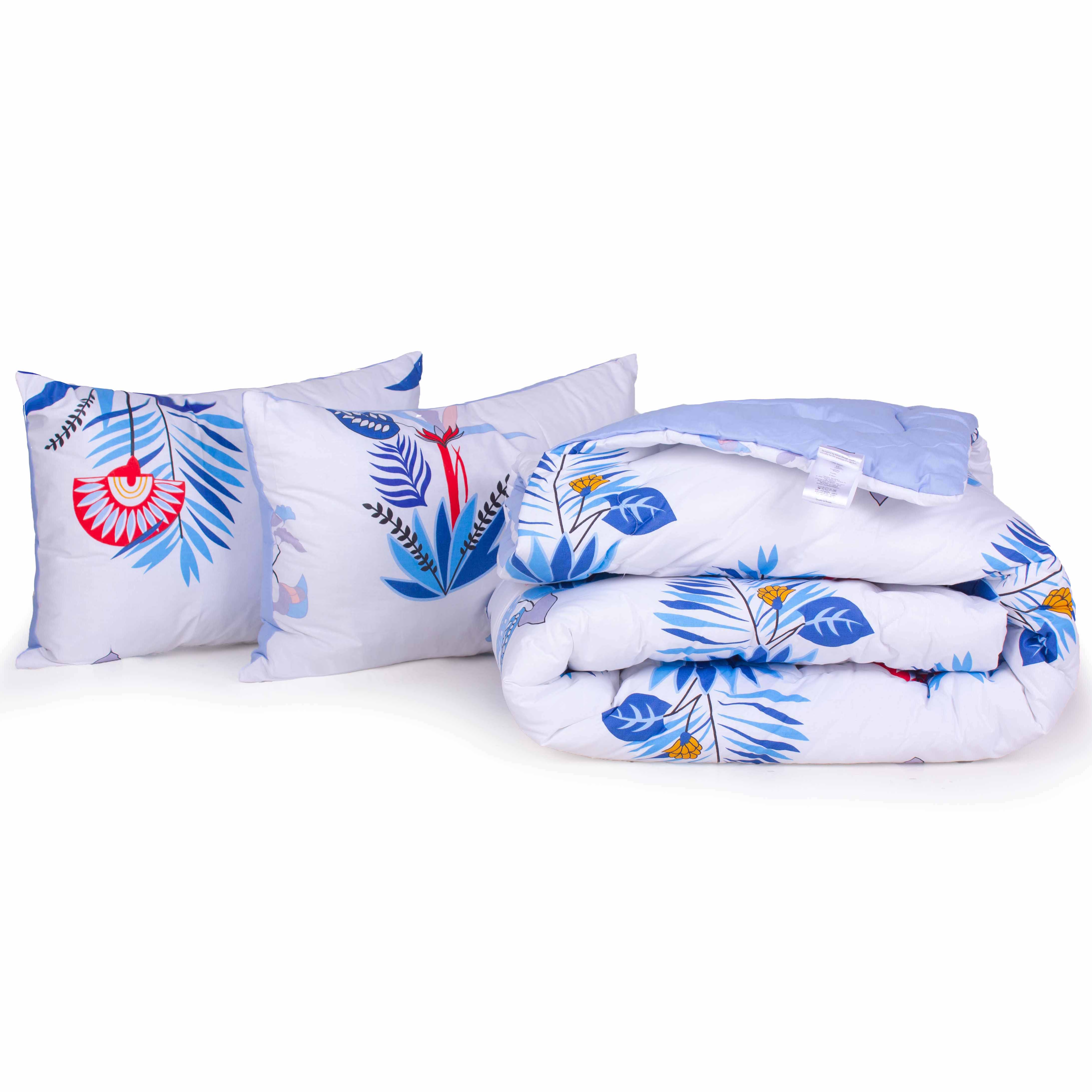 Набор шерстяной MirSon №5117 Сolor Fun Line Paradise Зимний: одеяло, 240х220 см + подушка, 70х50 см, 2 шт. (2200006073086) - фото 2