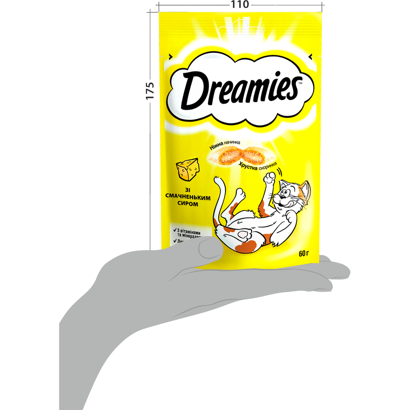 Лакомство для кошек Dreamies с сыром, 60 г - фото 8