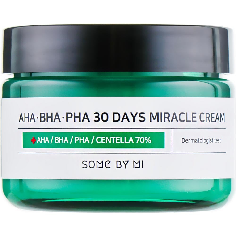 Крем для обличчя Some By Mi AHA-BHA-PHA 30 Days Miracle Cream відновлювальний з комплексом кислот 60 мл - фото 1