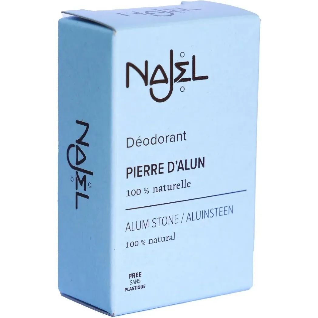 Натуральный дезодорант-кристалл Najel Alum Stone Natural Deodorant 90 г - фото 1