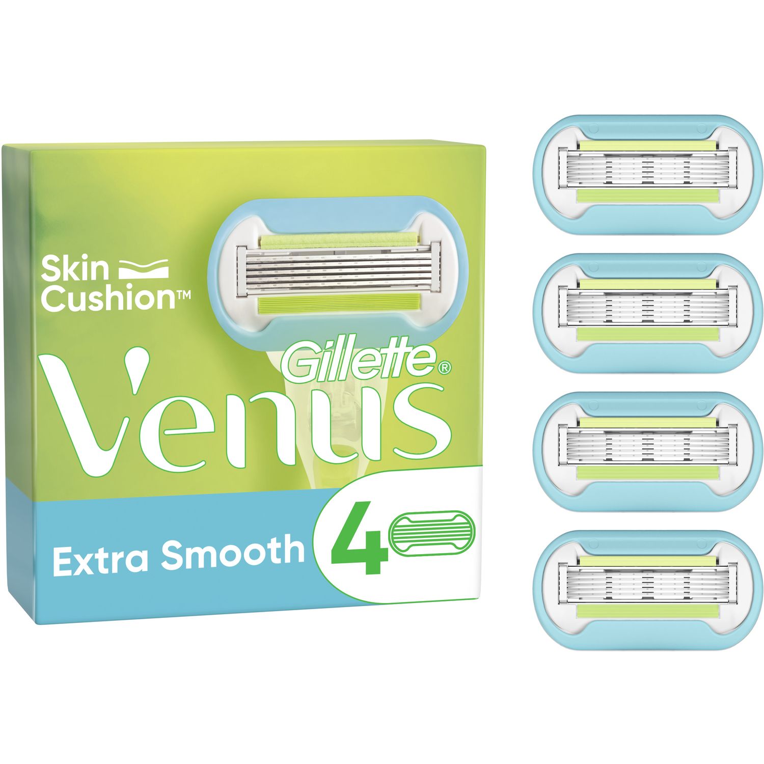 Cменные картриджи для бритья Gillette Venus Embrace, 4 шт. - фото 2