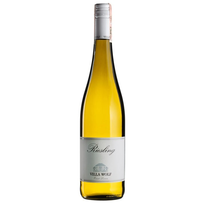 Вино Villa Wolf Riesling, біле, напівсолодке, 11%, 0,75 л (4862) - фото 1