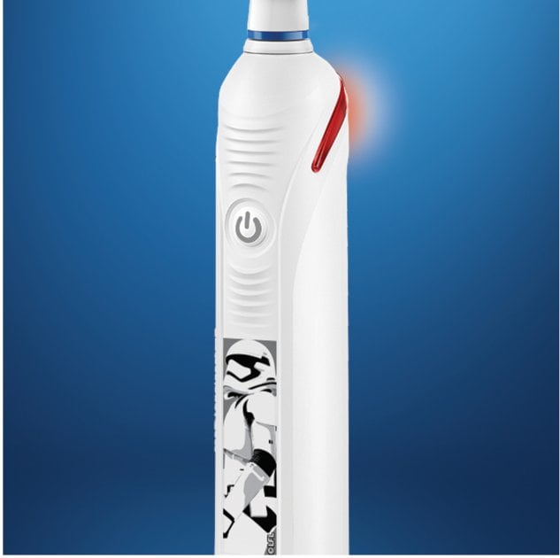 Електрична зубна щітка Oral-B Braun Junior Strar Wars D505.513.2K - фото 3