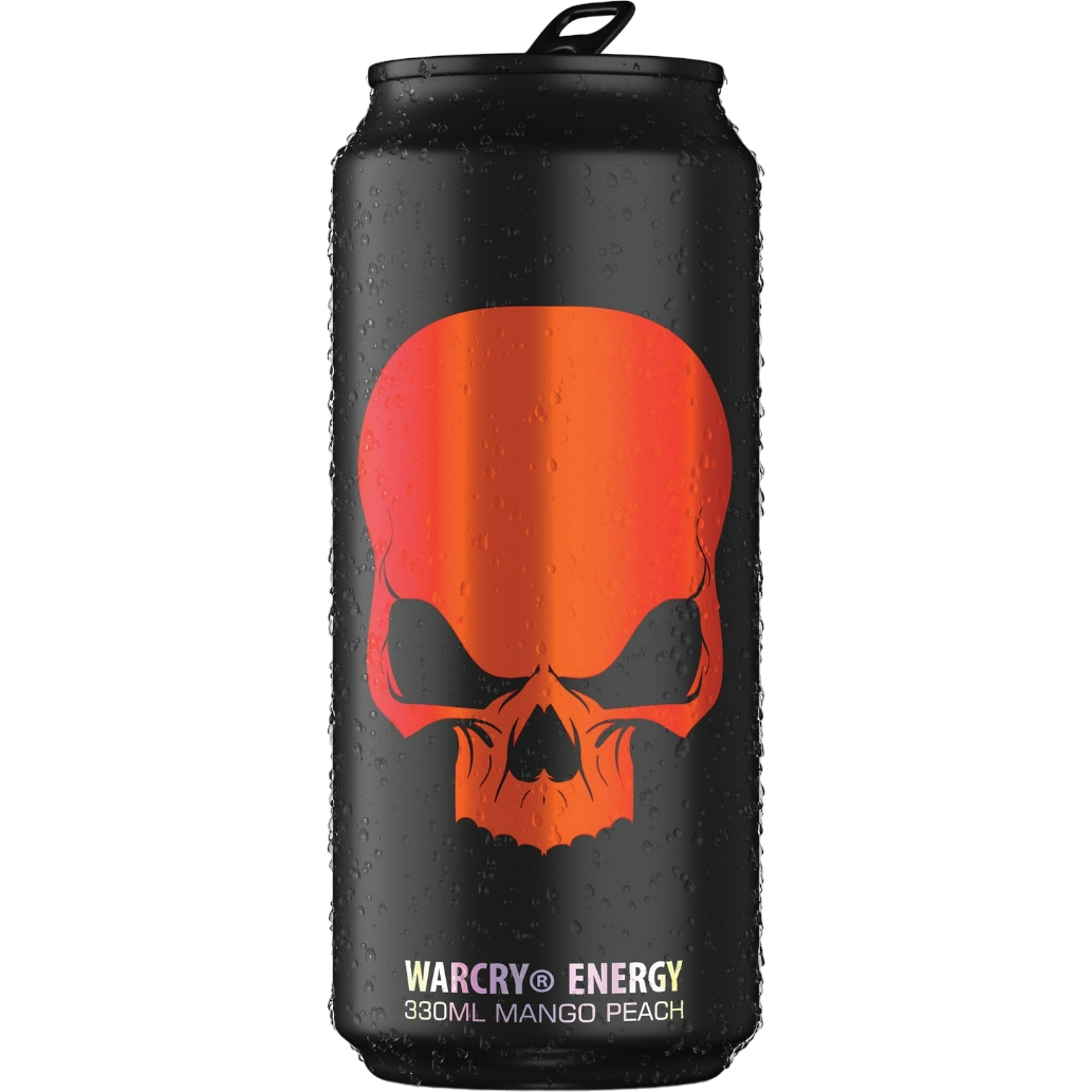 Предтреник Genius Nutrition Warcry Energy Drink Mango Peach 330 мл - фото 1