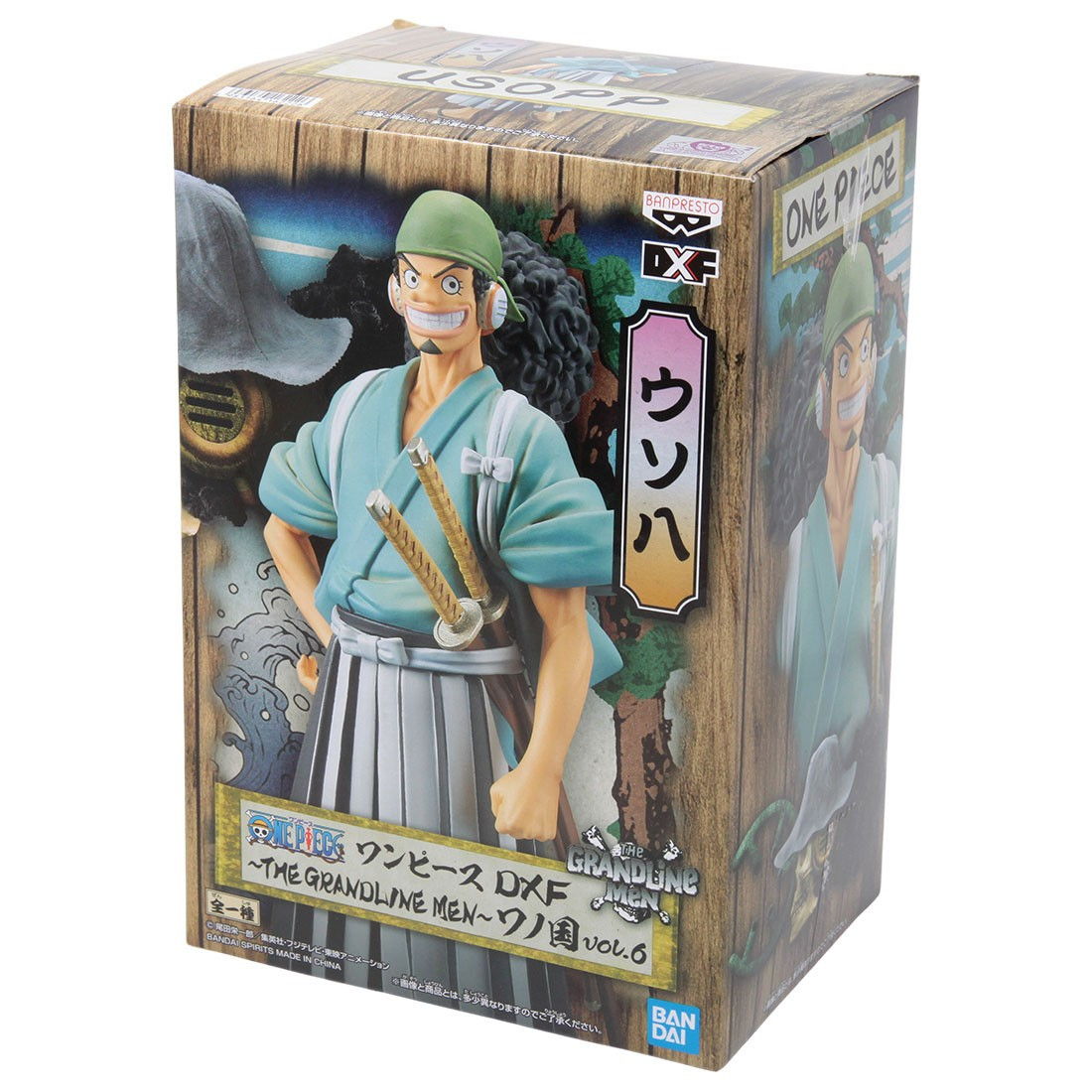 Фигурка Banpresto THE GRANDLINE MEN vol.6 Усопп Ван Пис Usopp One Piece 16 см B U OP 6 - фото 4