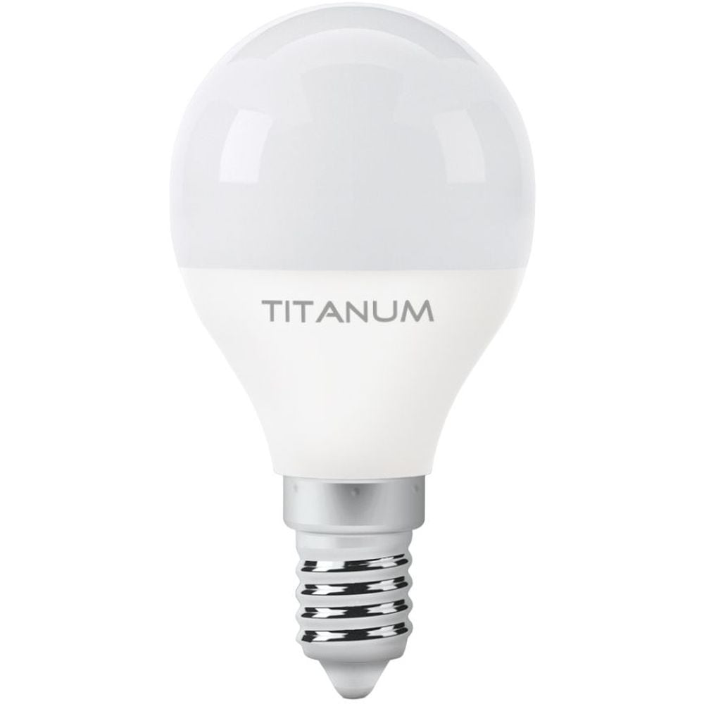 LED лампа Titanum G45 6W E14 4100K (TLG4506144) - фото 2