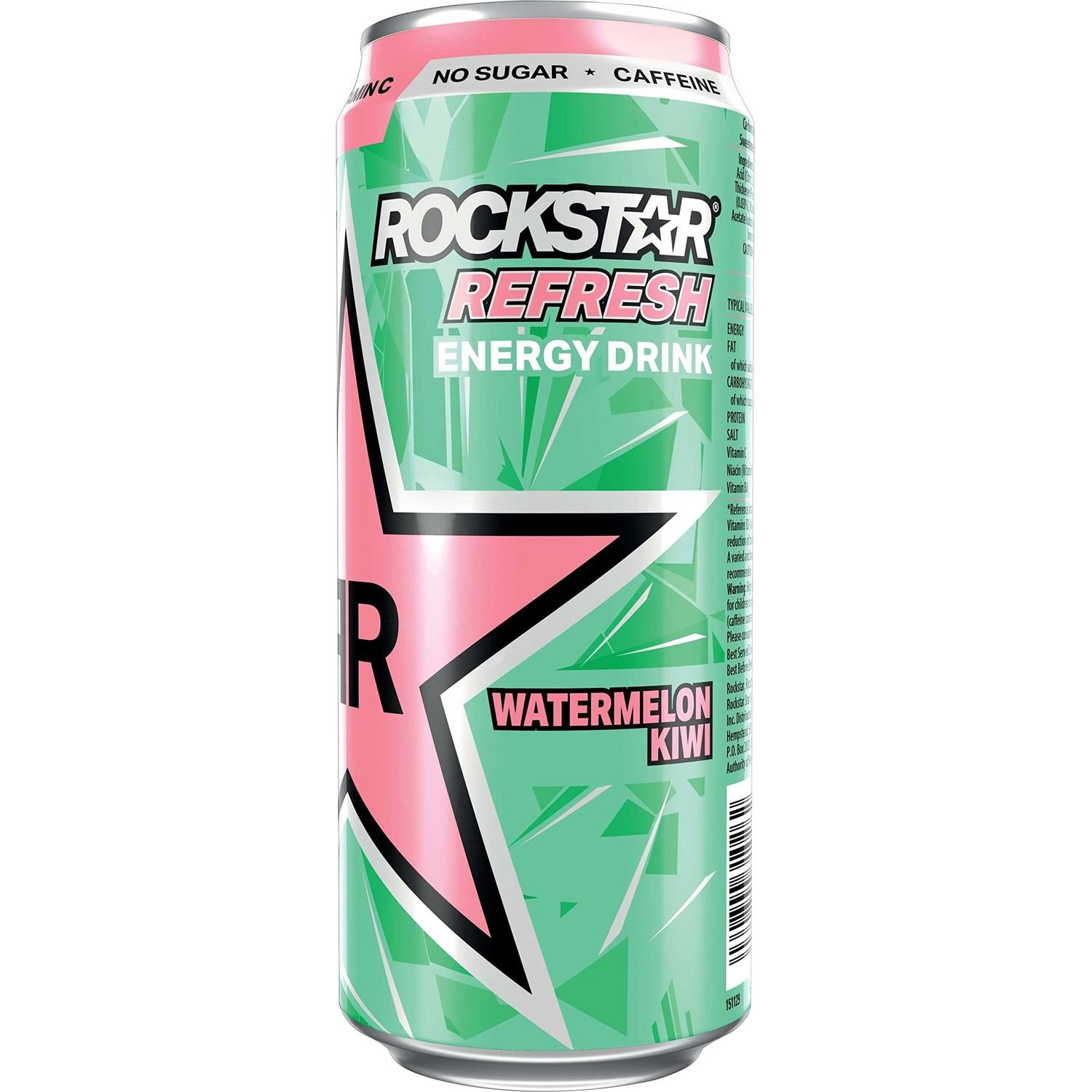 Энергетический безалкогольный напиток Rockstar Refresh Watermelon Kiwi 500 мл - фото 3