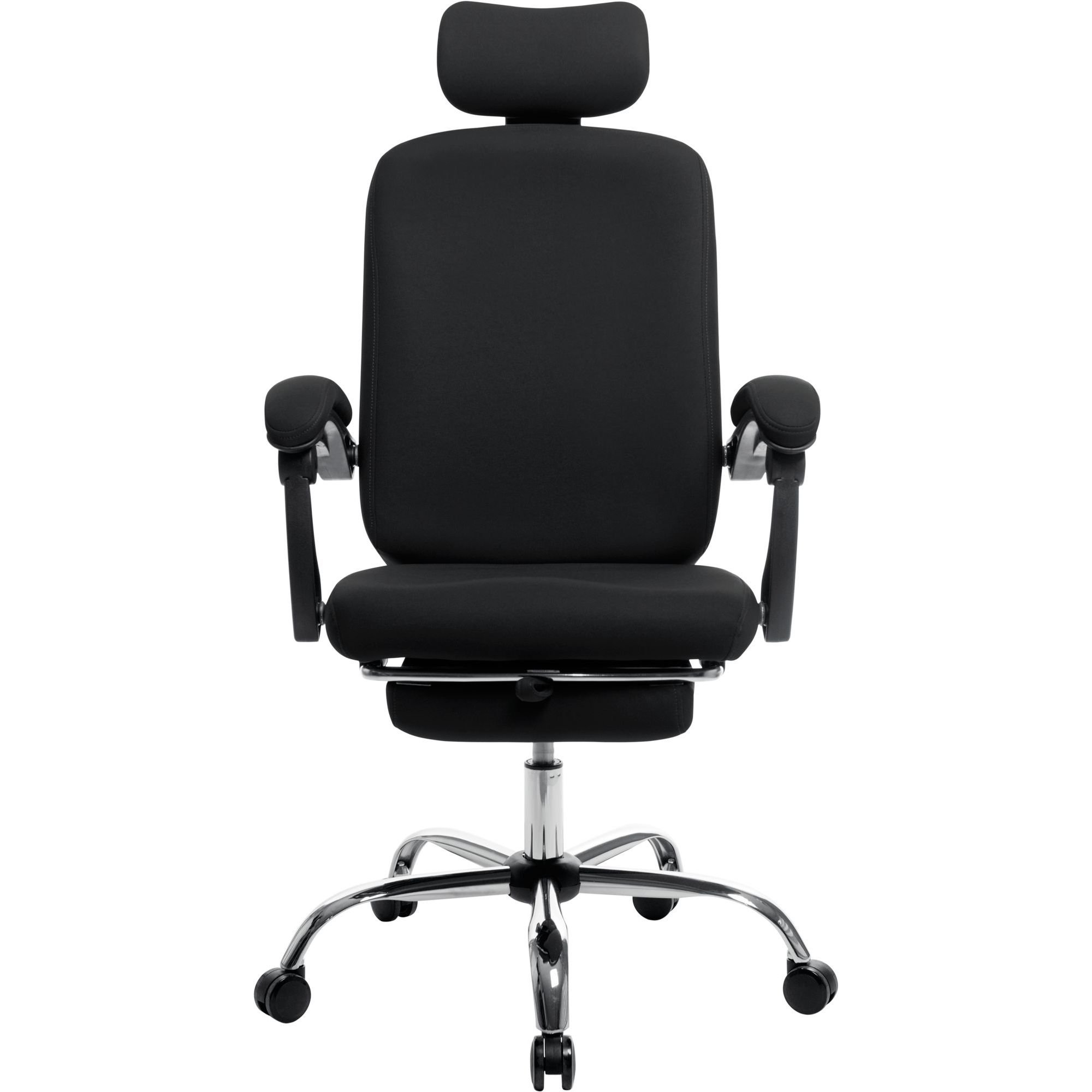 Офисное кресло GT Racer X-8003 Fabric, черное (X-8003 Black) - фото 7