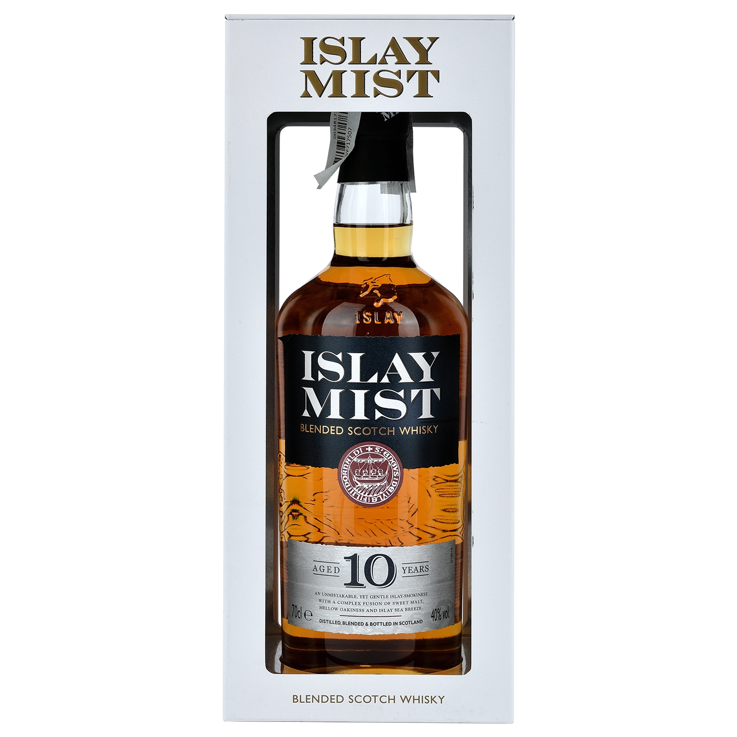 Виски Islay Mist Blended Scotch Whisky 10 yo, в подарочной упаковке, 40%, 0,7 л - фото 1