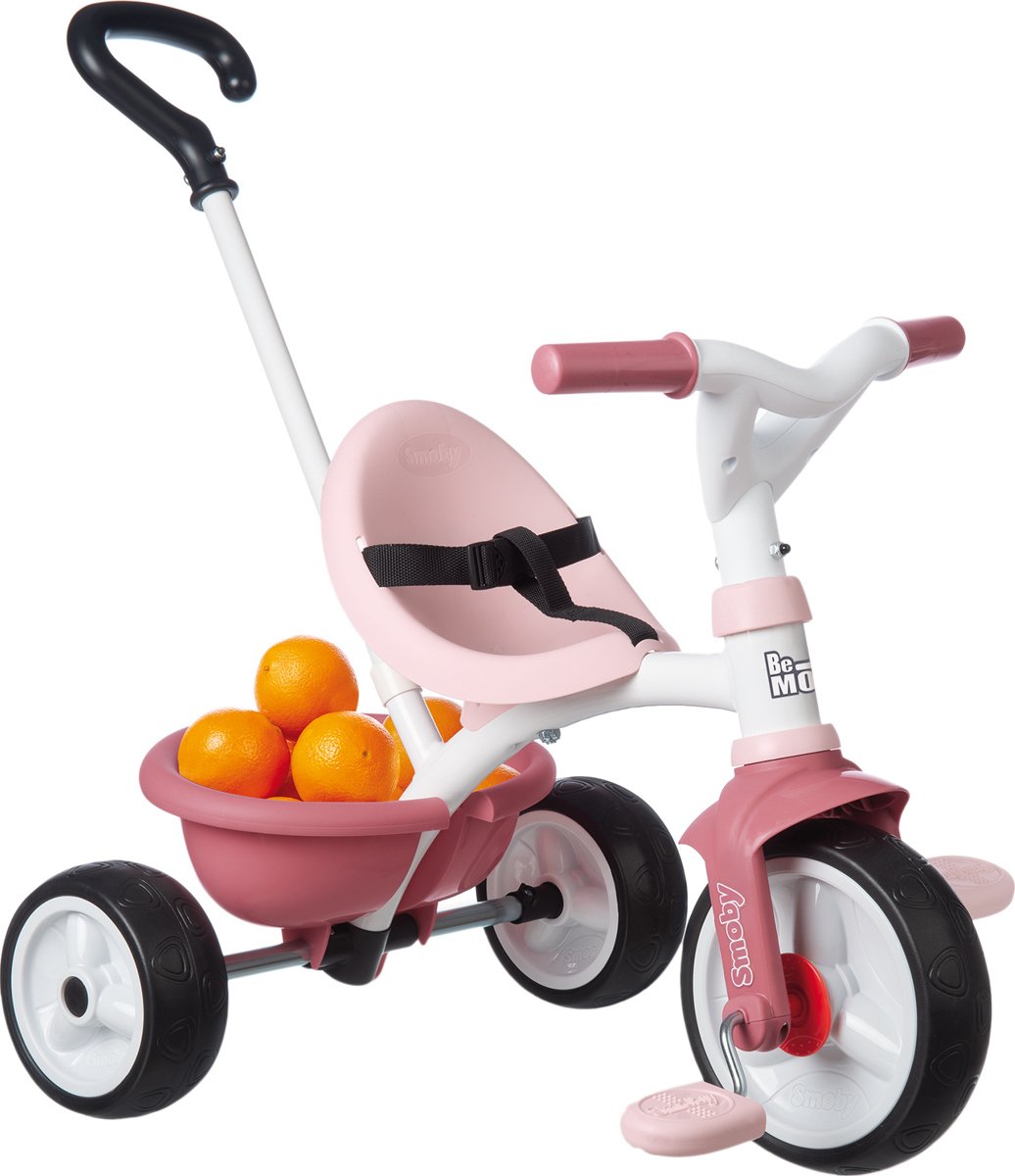 Трехколесный велосипед 2 в 1 Smoby Toys Би Муви, розовый (740332) - фото 3