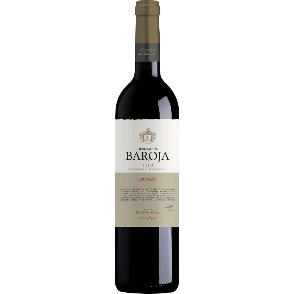 Вино Heredad de Baroja D.O. Crianza красное сухое 0.75 л - фото 1