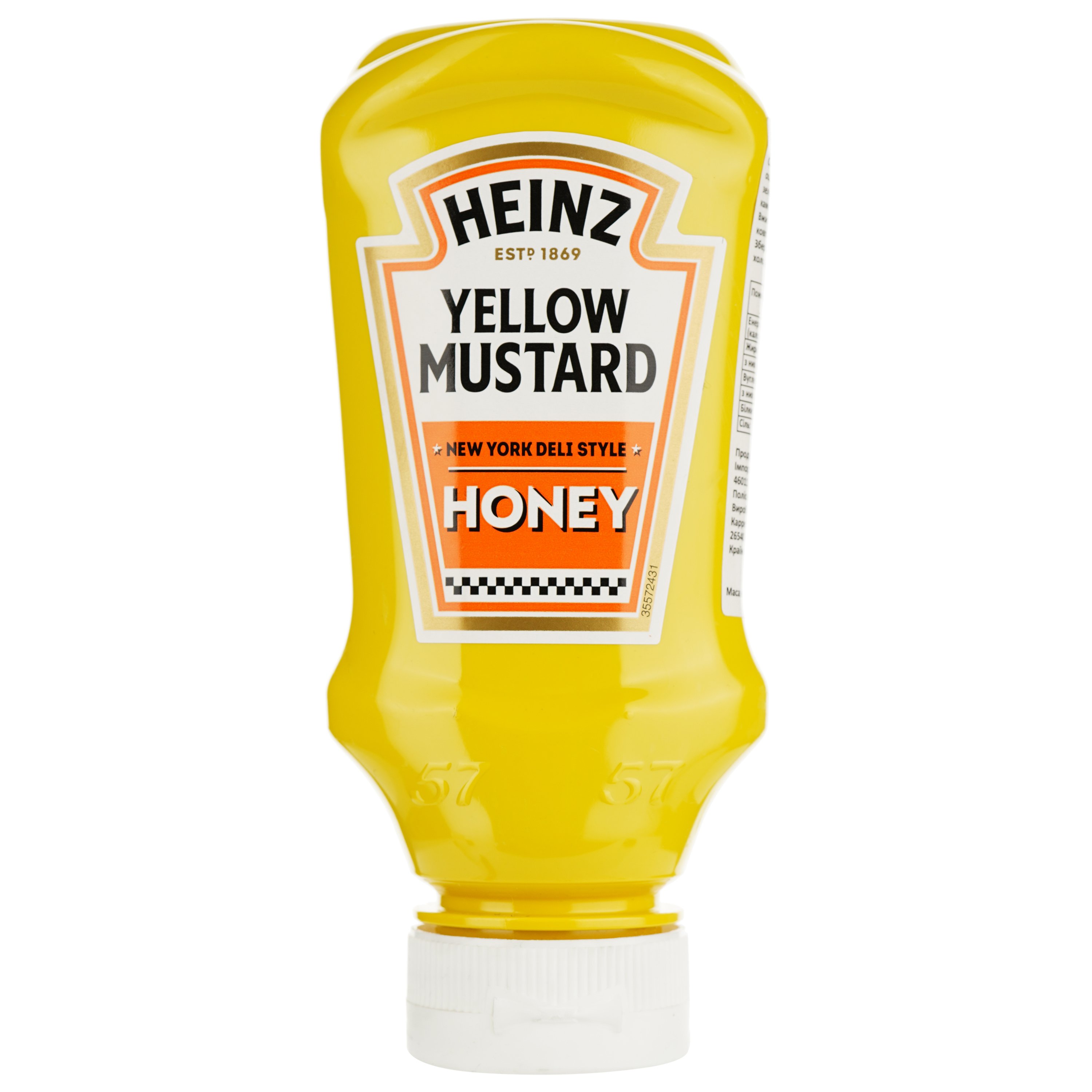 Горчица Heinz с медом 240 г - фото 1