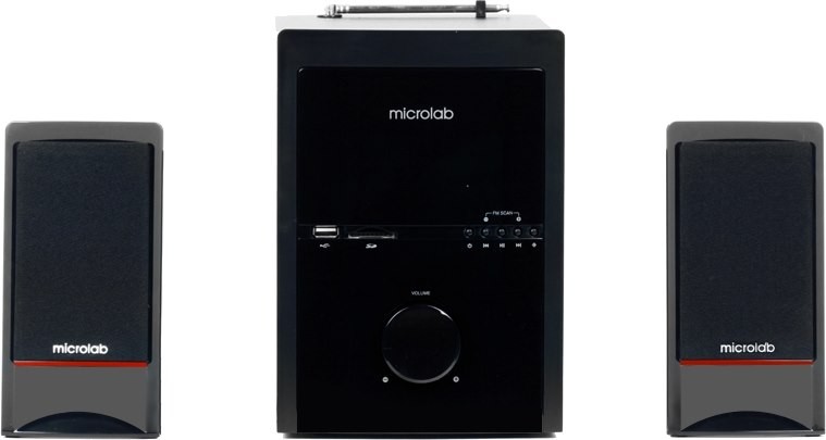 Компьютерная акустика Microlab M-700U 2.1 Black - фото 3