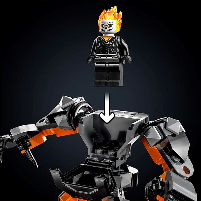 Конструктор LEGO Super Heroes Примарний Вершник Робот і мотоцикл, 264 деталей (76245) - фото 6