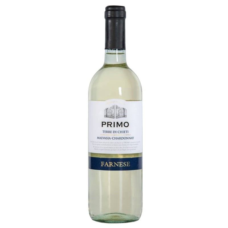Вино Fantini Farnese Primo Malvasia-Chardonnay Terre Di Chieti, белое, сухое, 12%, 0,75 л (835) - фото 1