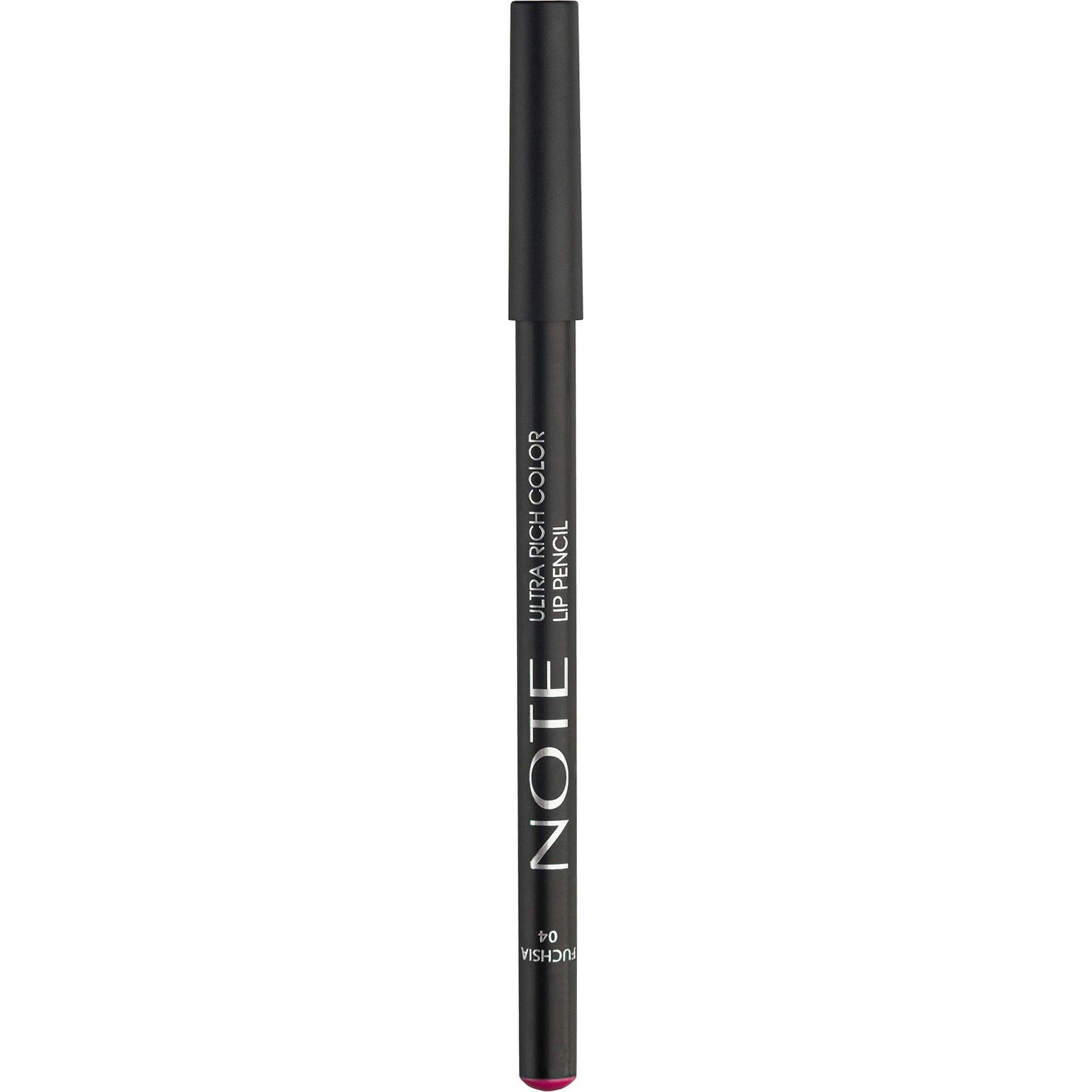 Карандаш для губ Note Cosmetique Ultra Rich Color Lip Pencil тон 4 (Fucsia) 1.1 г - фото 1