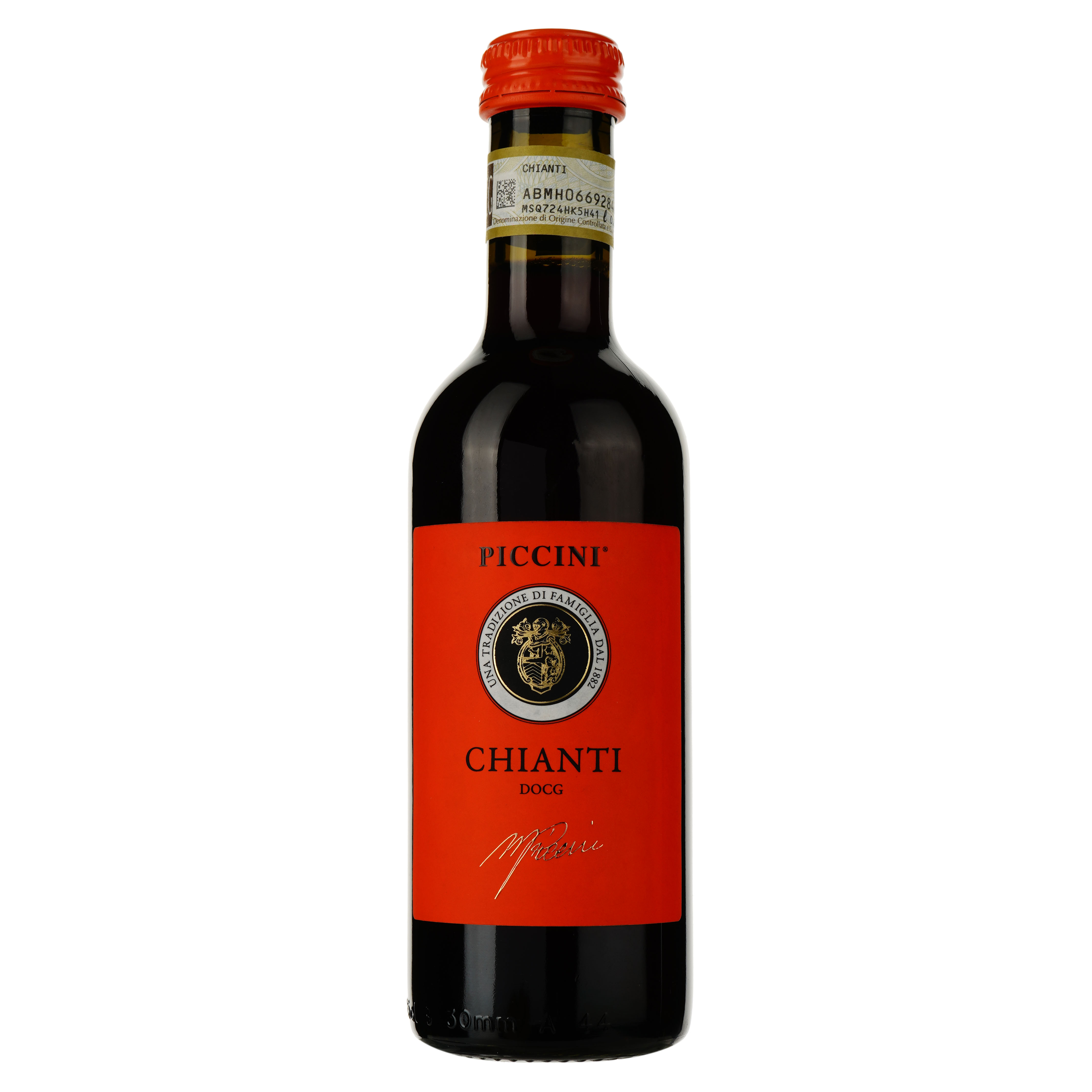 Вино Piccini Chianti DOCG, красное, сухое, 12.5% 0.25 л - фото 1