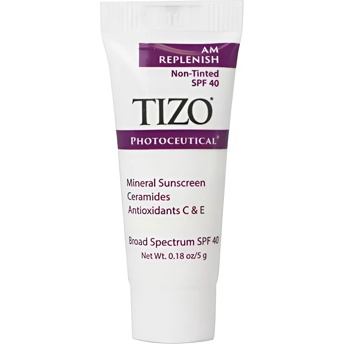 Денний крем TiZO Photoceutical Skincare AM Replenish Non-Tinted SPF 40, 5 г - фото 1