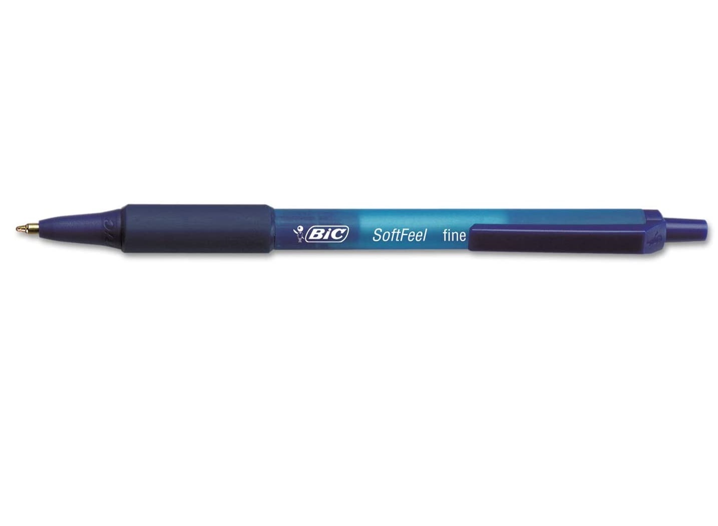 Ручка кулькова BIC Soft Feel Fine, синій, 3 шт. (893221) - фото 3