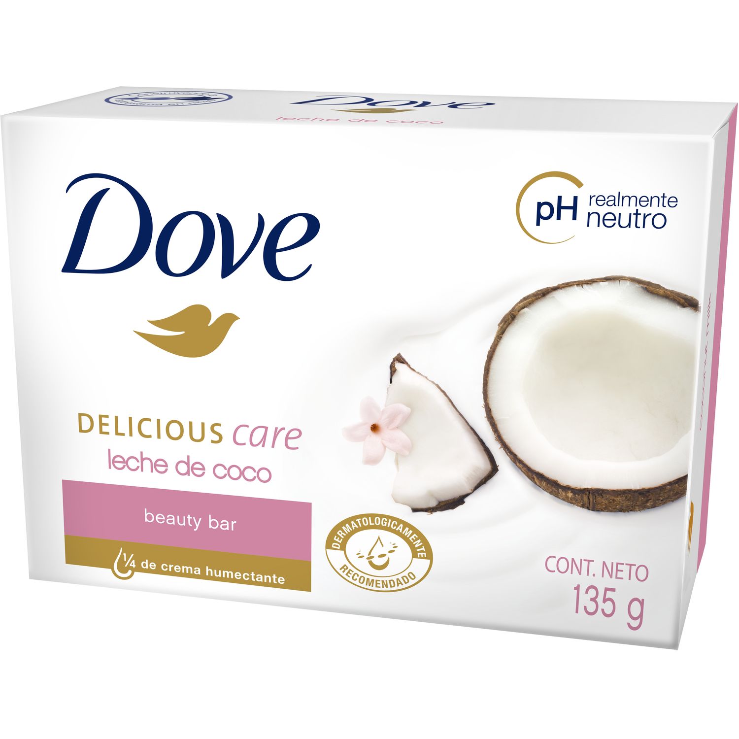 Крем-мыло Dove Кокосовое молочко и лепестки жасмина 135 г - фото 2