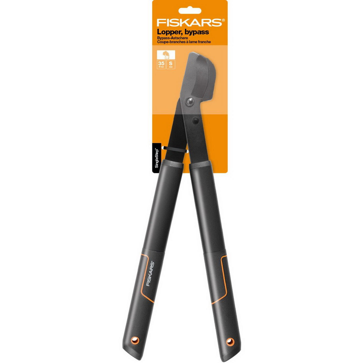 Сучкорез плоскостной малый Fiskars SingleStep, L28, 38 мм, 57 см (1001432) - фото 3