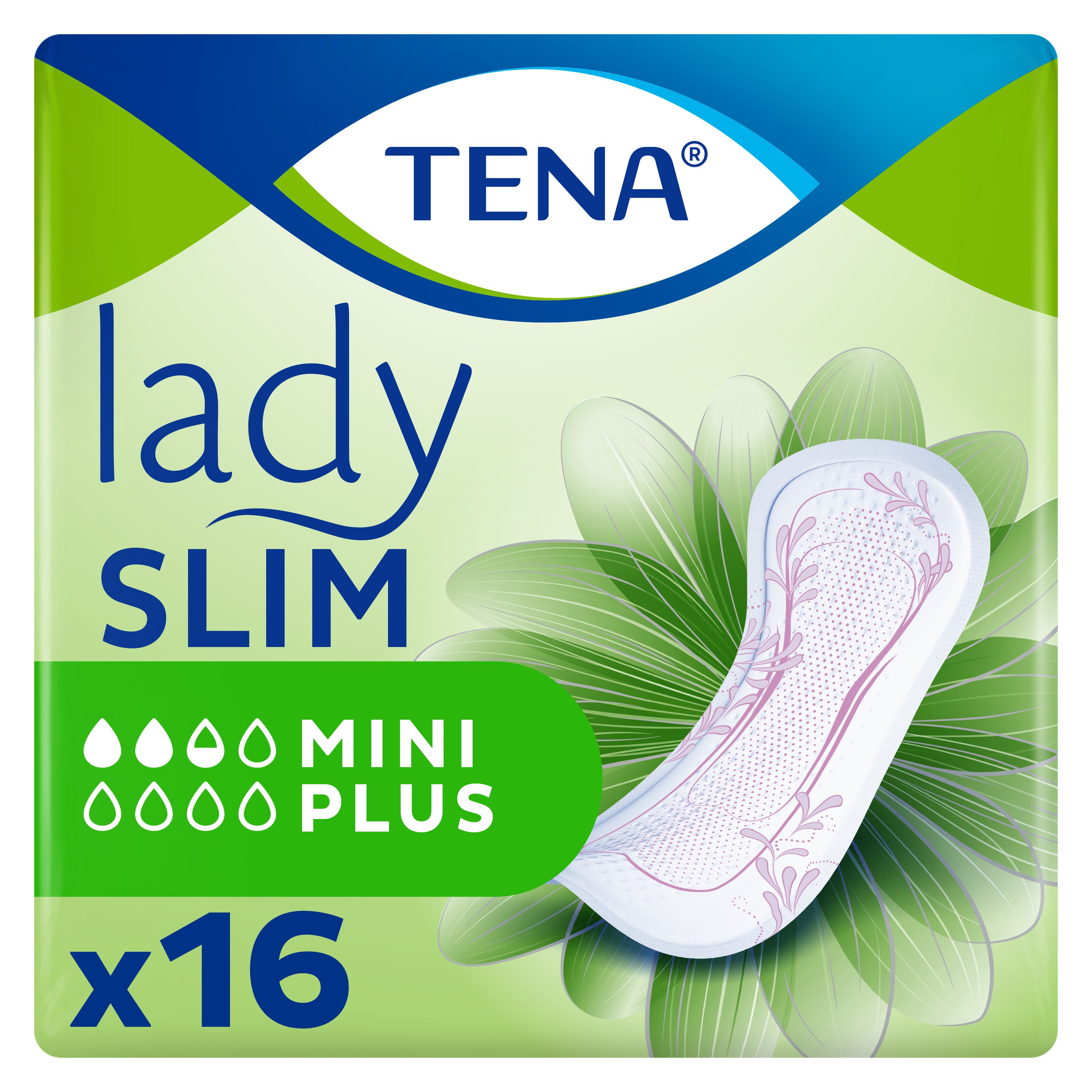 Урологические прокладки Tena Lady Slim Mini Plus 16 шт. - фото 1
