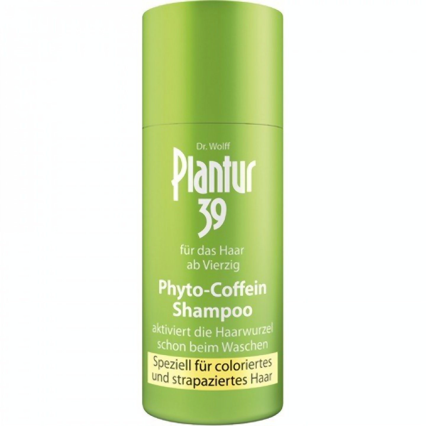 Шампунь проти випадіння волосся Plantur 39 Phyto-Coffein Shampoo, для пошкодженого та фарбованого волосся, 50 мл - фото 1