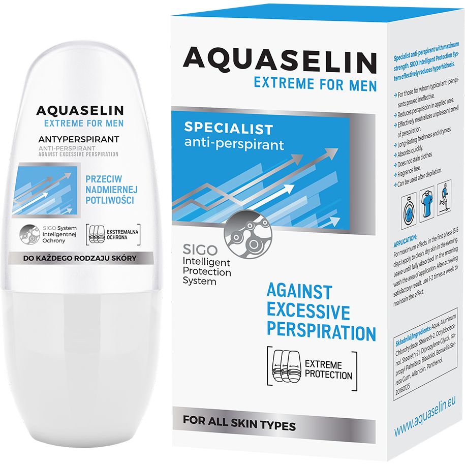 Антиперспірант Aquaselin Extreme For Men проти підвищеної пітливості 50 мл - фото 3