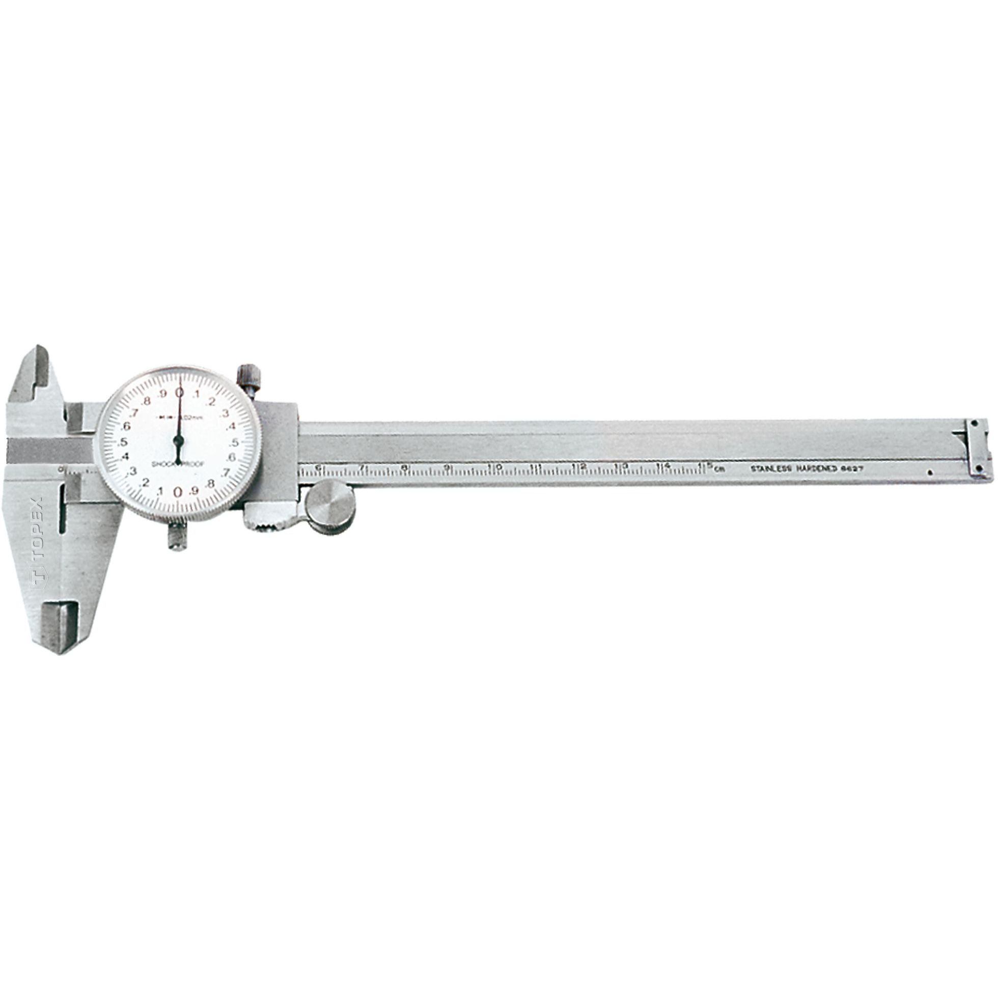 Штангенциркуль Topex аналоговая индикация 150 мм (31C627) - фото 1