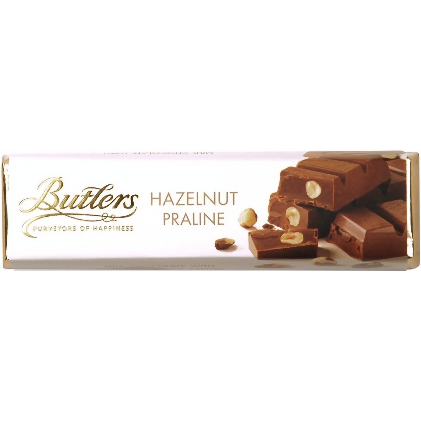 Батончик Butlers Шоколадний із праліне з лісових горіхів 75 г - фото 1