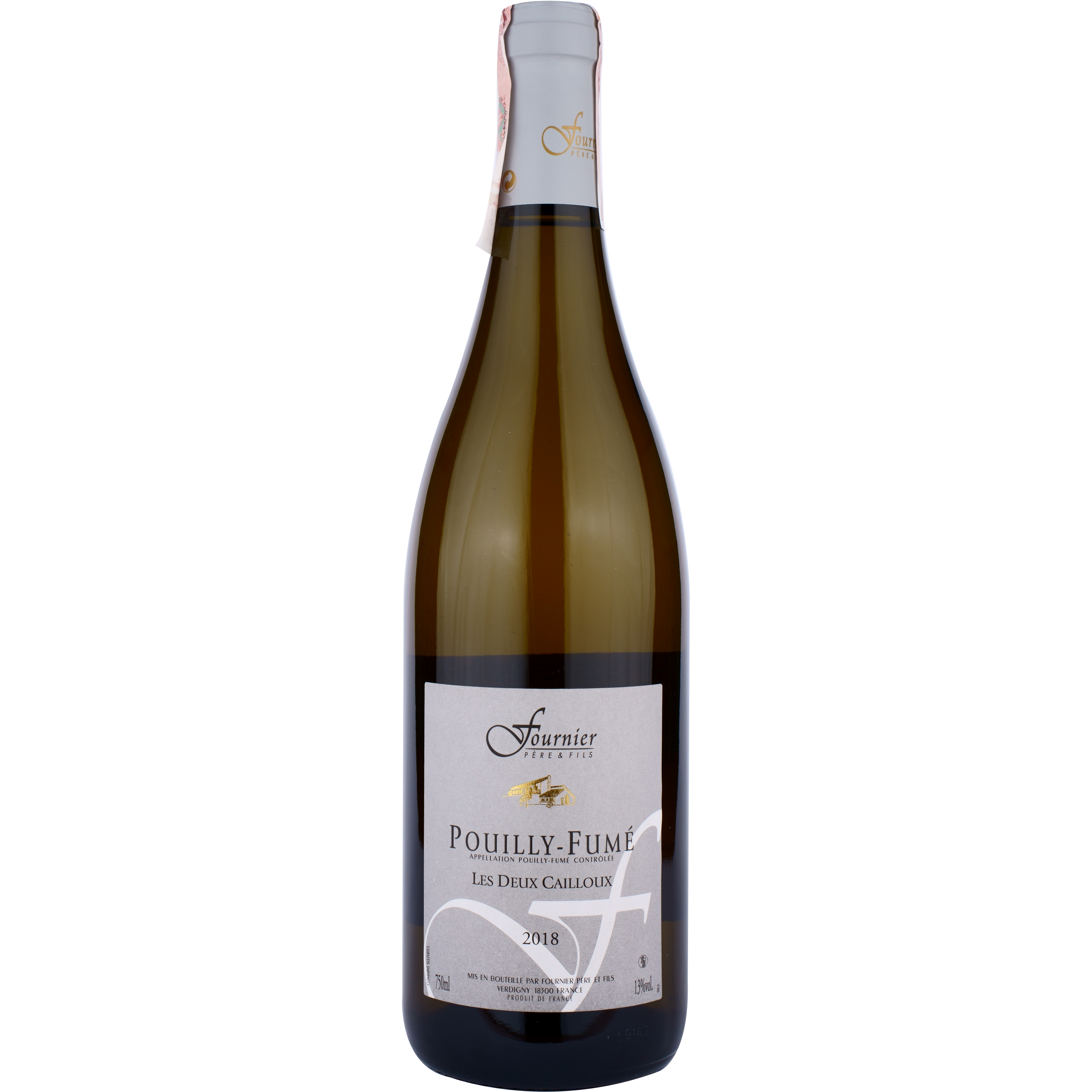 Вино Fournier Pere & Fils Pouilly-Fume AOP Les Deux Cailloux, біле, сухе, 13%, 0,75 л - фото 1