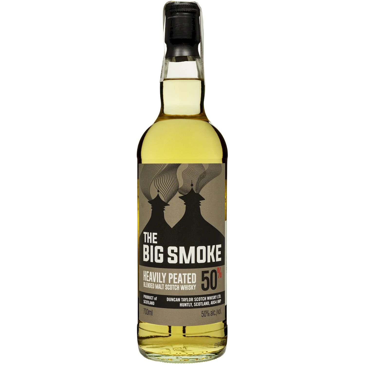 Виски The Big Smoke Blended Malt Scotch Whisky, 50%, 0,7 л в тубусе - фото 2