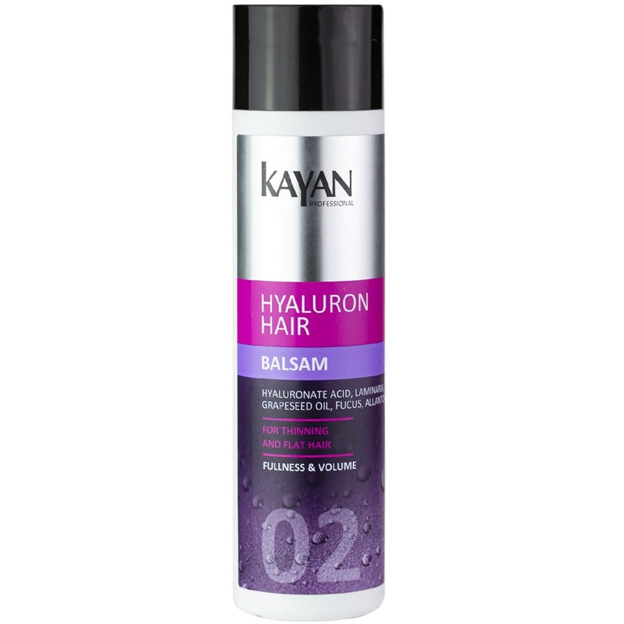 Бальзам Kayan Professional Hyaluron Hair для тонких и лишенных объема волос, 250 мл - фото 1