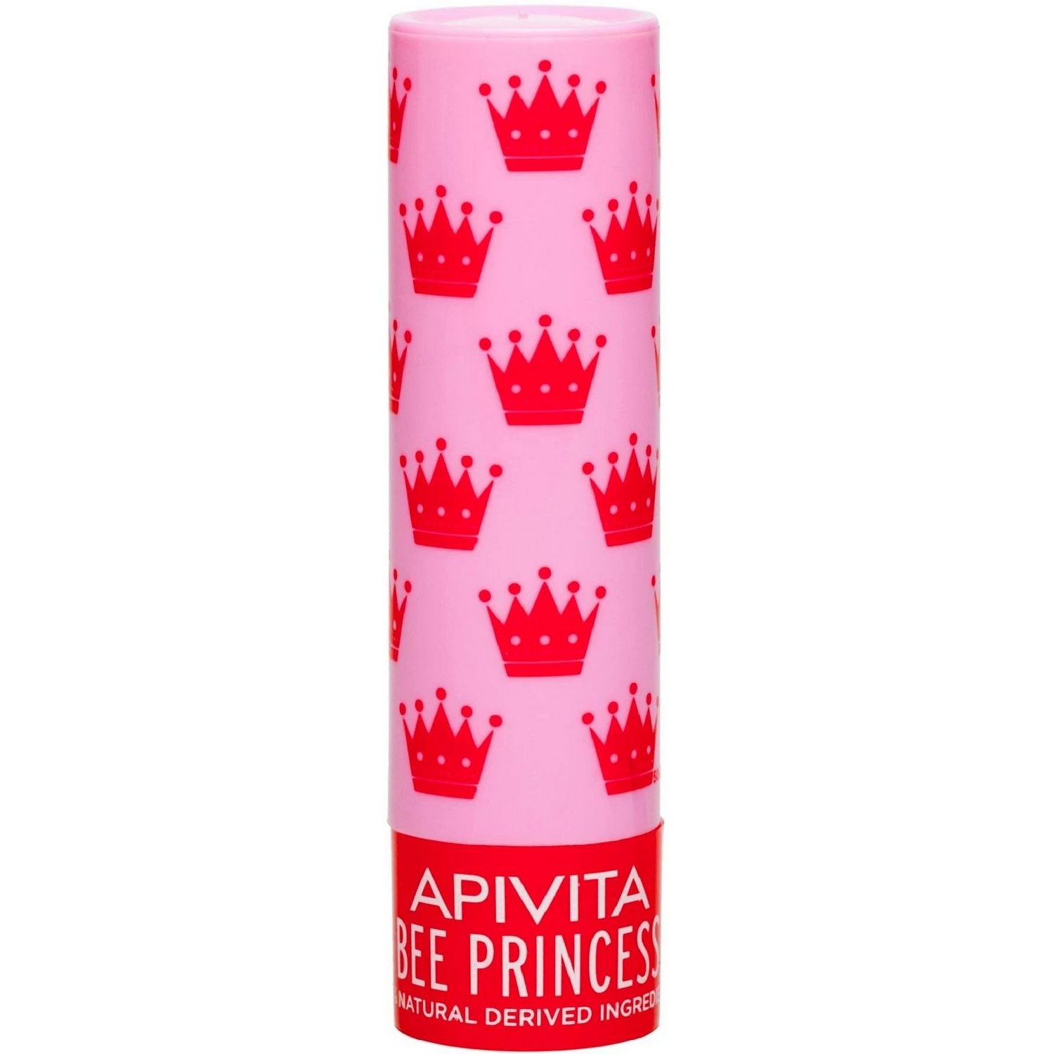 Бальзам для губ Apivita Принцеса-бджілка, з абрикосом та медом, 4,4 г - фото 1